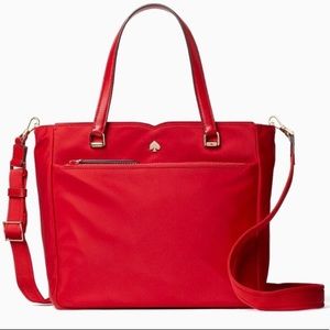 NWT Kate Spade Red Jae Medium Satchel